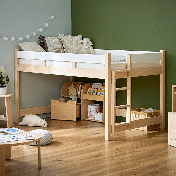 ロフトベッド システムベッド ロータイプ セミダブル」の人気商品一覧