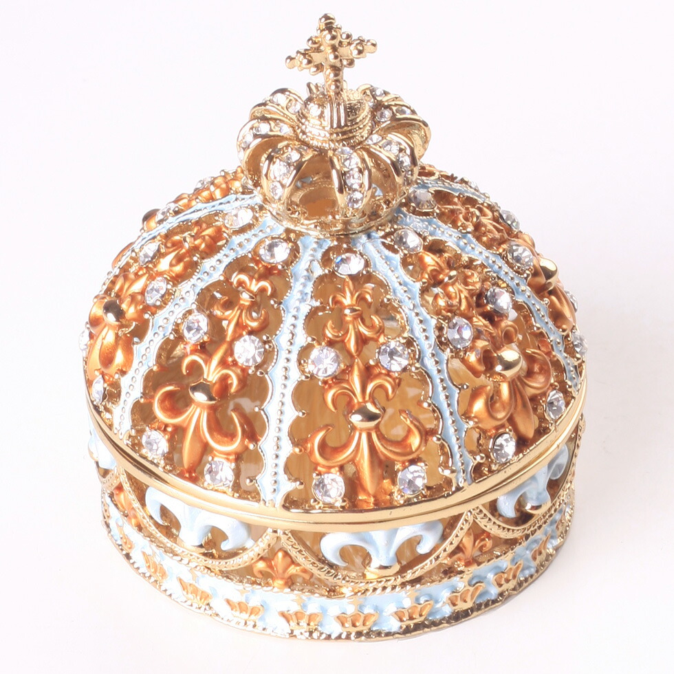 楽天市場】【正規品】 クラウン 王冠 クリスタルジュエリーボックス