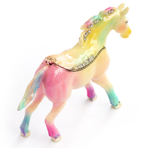 楽天市場】【正規品】 ドリームホース 馬 うま ジュエリーボックス