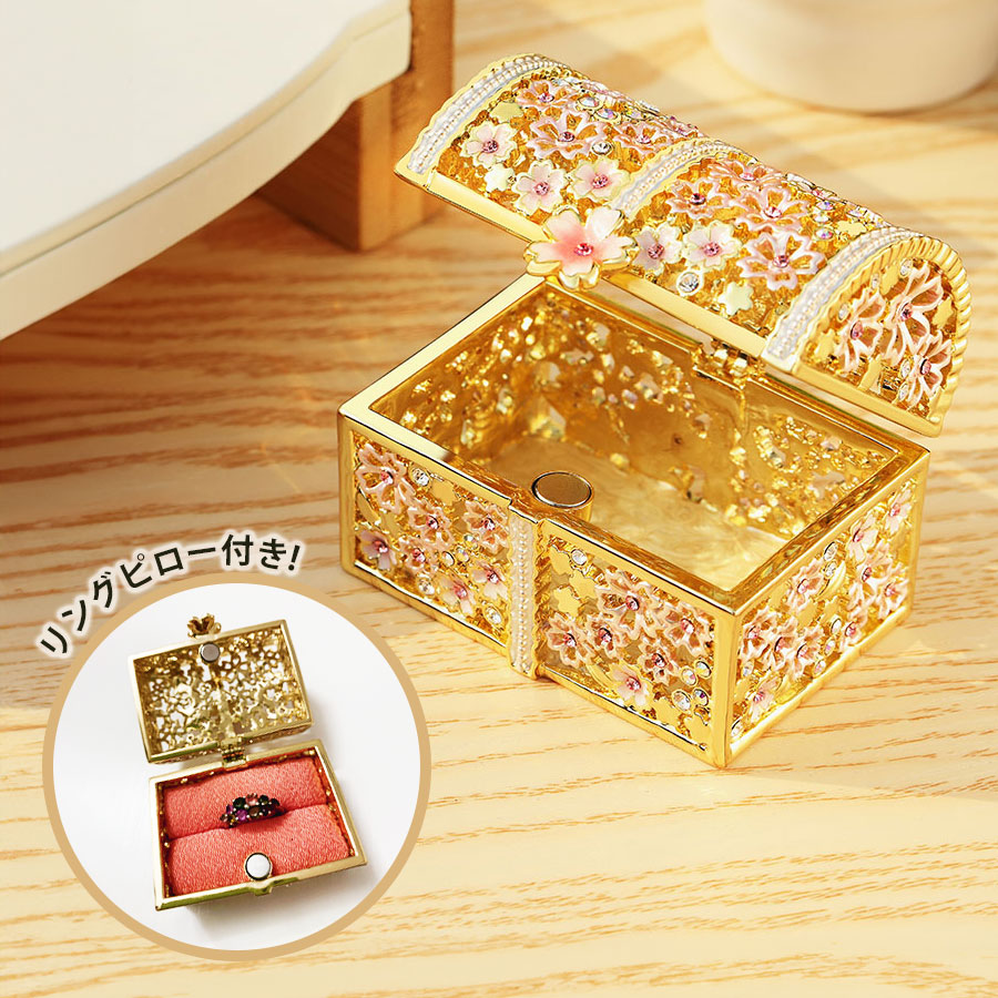 楽天市場】【正規品】 さくらづつみ/sakura drum ジュエリーボックス