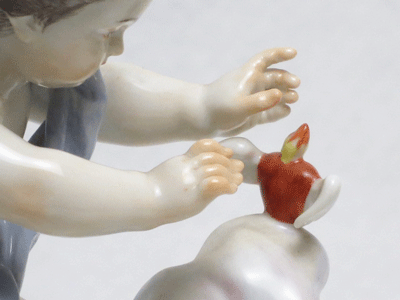 楽天市場】マイセン フィギュリン 陶磁器小立像 天使シリーズ 60211