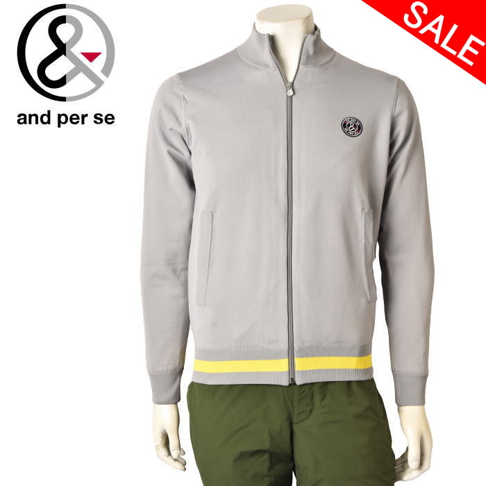 楽天市場】20％OFFセールアンパスィ and per seジップアップニット