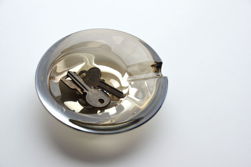 楽天市場】グラス アッシュトレイ スモール Glass Ashtray Small 灰皿