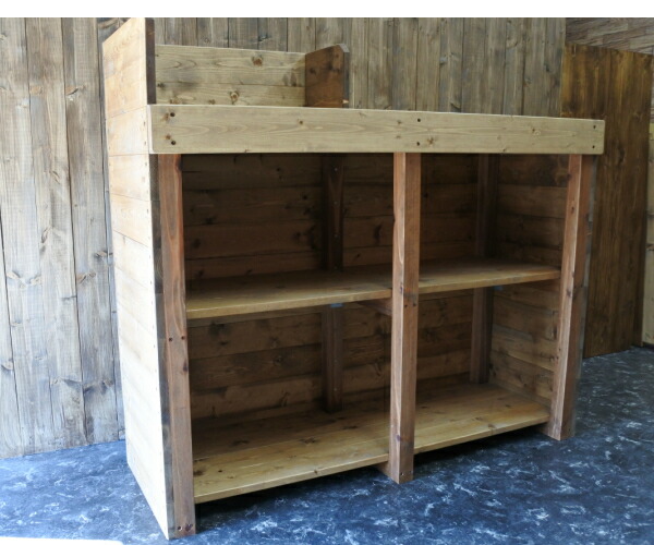 いせえび】折り畳み式 レジカウンター オーダーメイド品 自宅サロンに