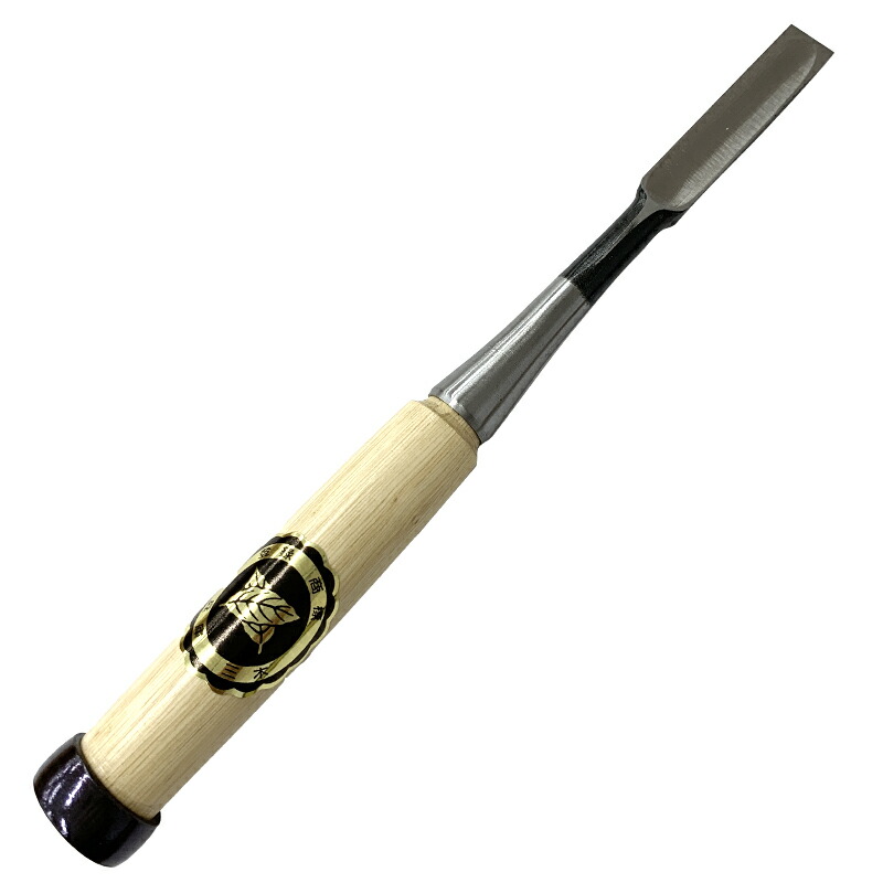 楽天市場】大内鑿 追入れノミ 12mm 芯持 白樫柄 追い入れのみ 大工工具