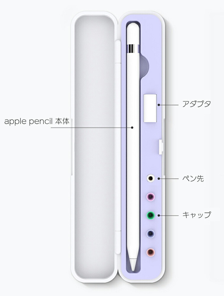 楽天市場】送料無料 Apple Pencil ケース カバー アップルペンシル 第1