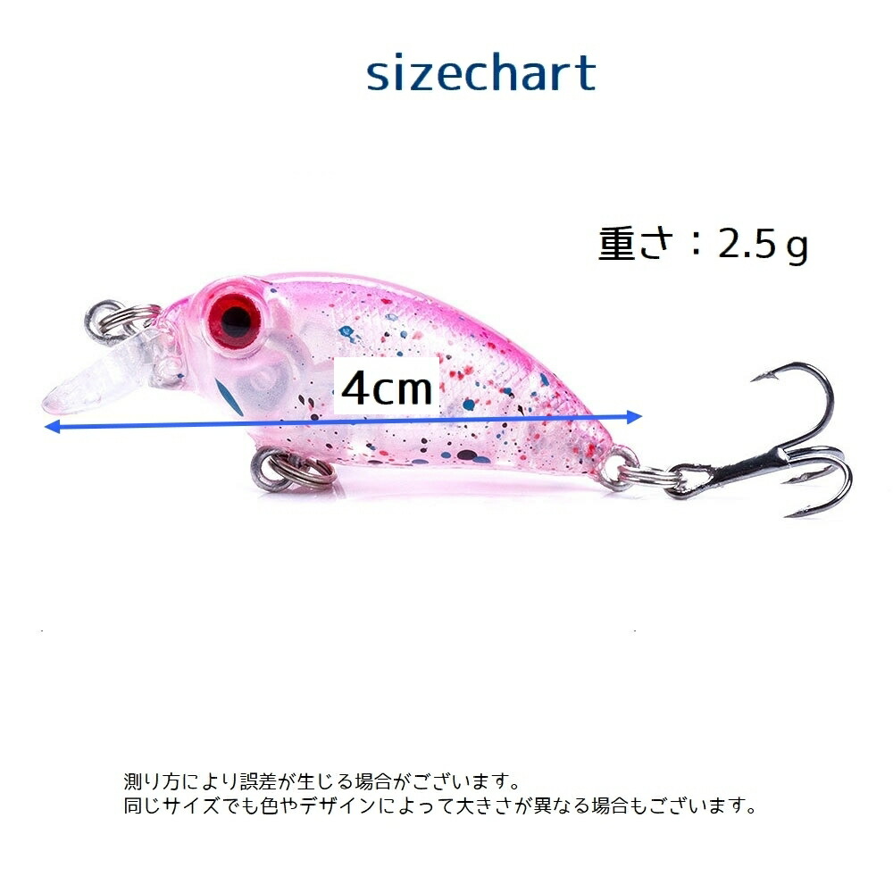 楽天市場】送料無料 ハードルアー ミノー プラグ シンキングミノー