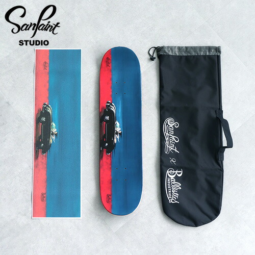 楽天市場】Ballistics×San Paint DECK&CASE&DECKTAPE BSPC-SP01バリ
