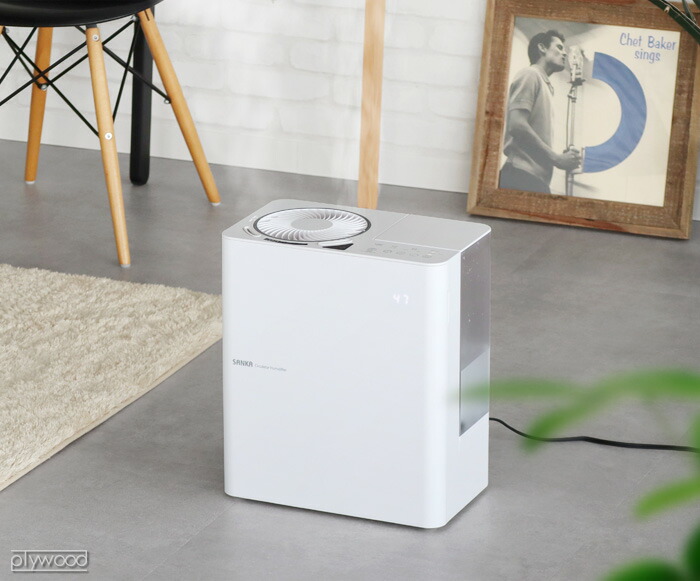 楽天市場】加湿器 スチーム式 サーキュレーターSANKA サーキュレーター