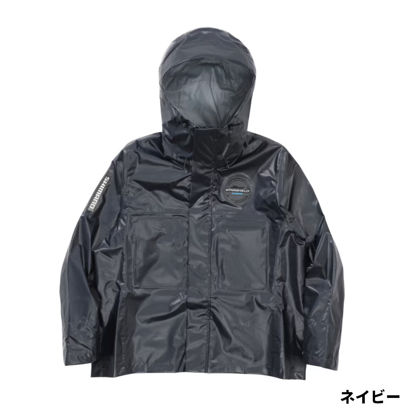 楽天市場】シマノ ウェア ULイージーケア ジャケット 05 M ネイビー RA