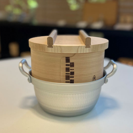 楽天市場】【柴田慶信商店】曲げわっぱ 和せいろ段付き鍋セット六