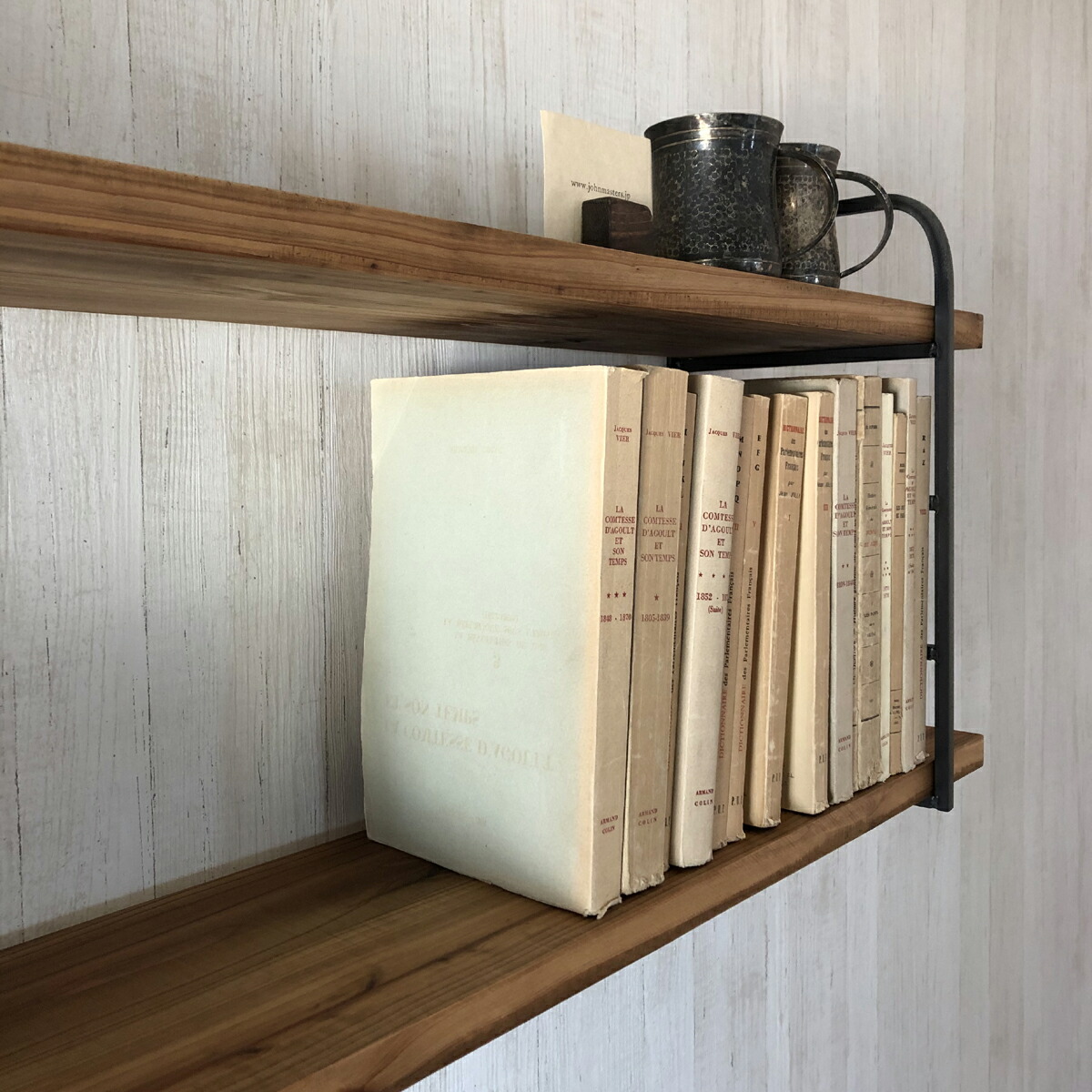 楽天市場】全6サイズ アイアン 棚受け 金具 シェルフ ラック DIY