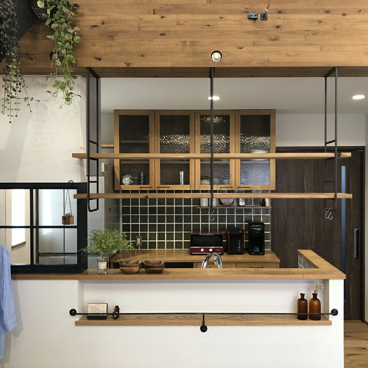 楽天市場】アイアン 吊り棚 吊り下げシェルフ 棚受け ブラケット 金具