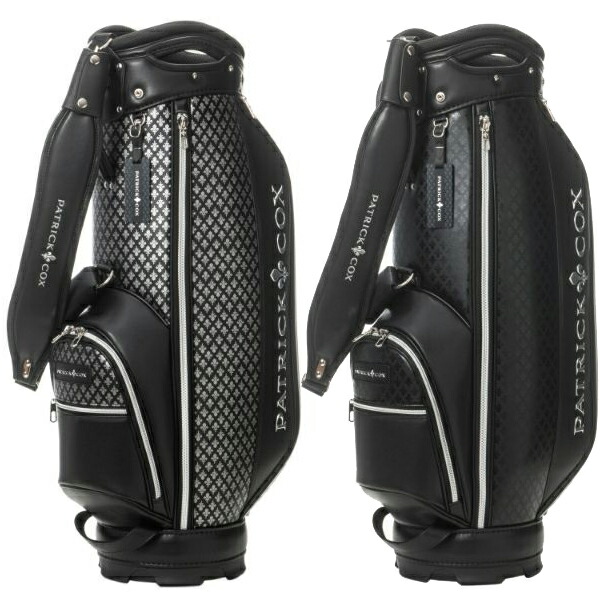 高級感◎美品】OULL キャディバッグ クロコ調 ブラック 9型 スタンド式