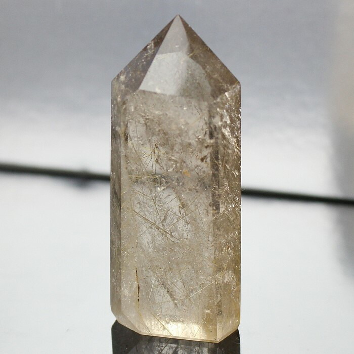 楽天市場】【特選 天然石 一点物】ルチルクォーツ ポイント