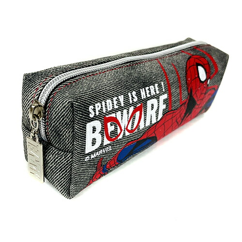 楽天市場】スパイダーマン ペン ケース 小 ( BK ) 19035b ペンケース