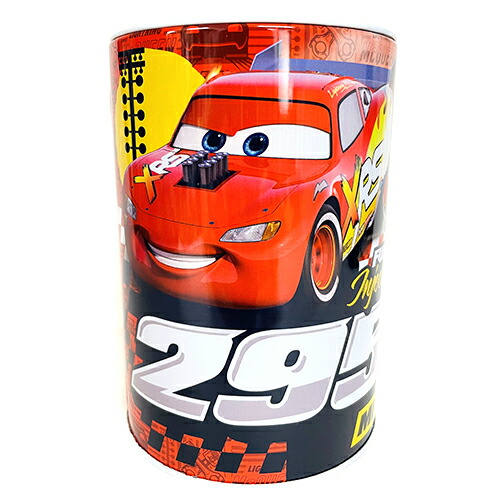 楽天市場】カーズ 缶 貯金箱 ( レッド ) 19291a CARS ちょきんばこ