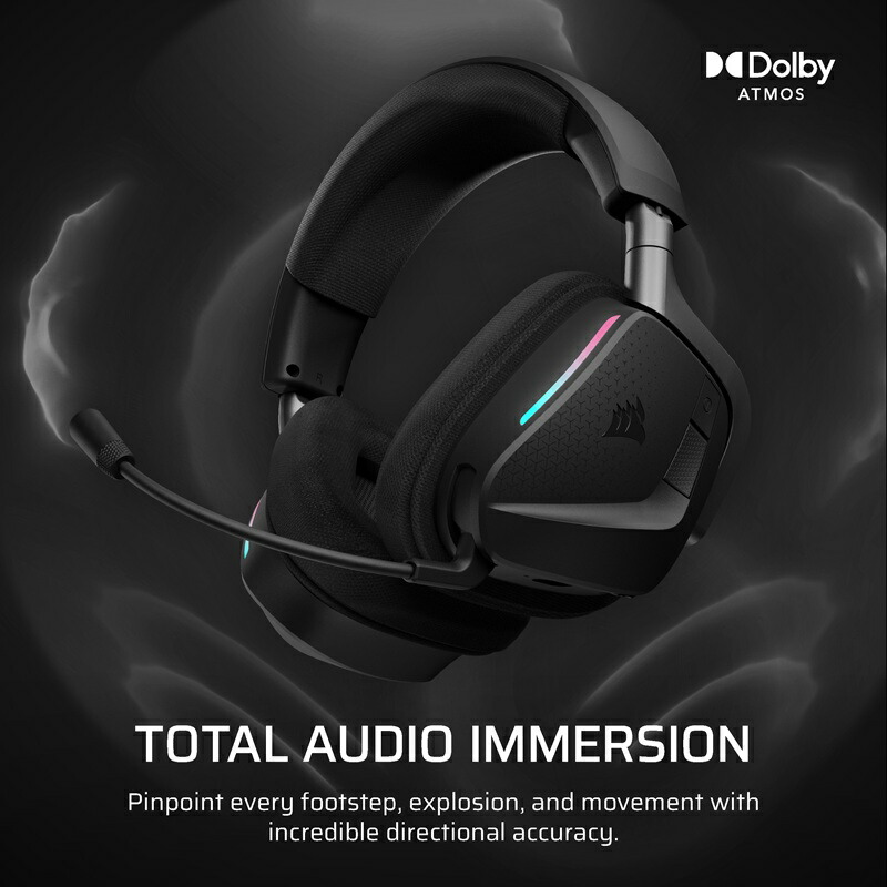 楽天市場】[7%OFFクーポン 11日朝まで]CORSAIR VOID v2 MAX ワイヤレス