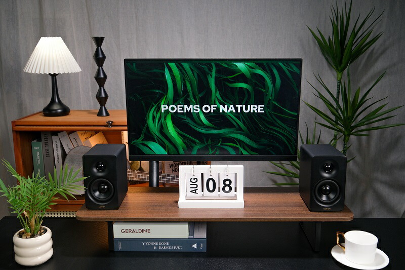 楽天市場】[7%OFFクーポン 11日朝まで]Edifier コンパクトデスクトップ