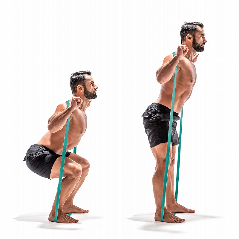 楽天市場】SAKURAI erugam トレーニングバンド ハード 筋肉質BAND