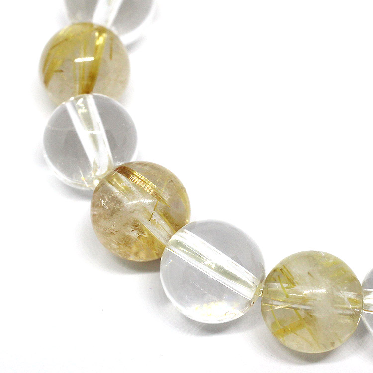 楽天市場】【八体仏 ご本尊】ルチルクォーツブレスレット 針水晶