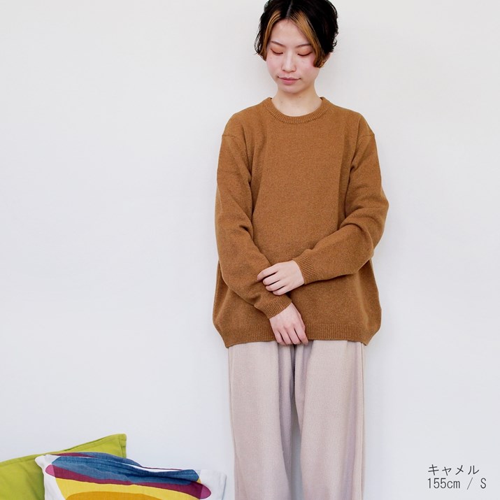 楽天市場】PRODIGAL カシミヤ 100% ニット クルーネック 日本製 S M L