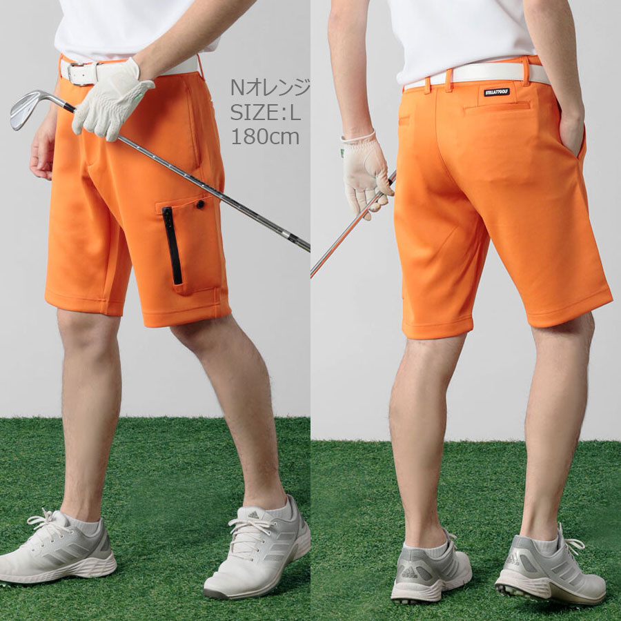楽天市場】【送料無料】ストレッチ ゴルフ ショートパンツ メンズ
