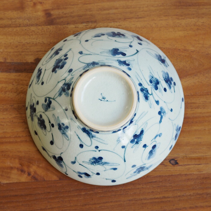 楽天市場】石井桃子 花唐草 碗 / 和食器 陶器 砥部焼 作家もの 染付