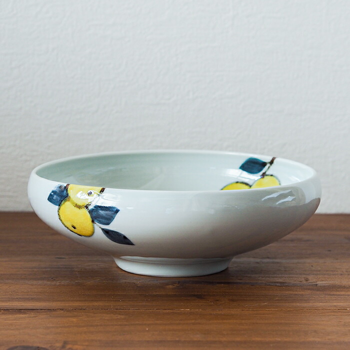 楽天市場】徳永遊心窯 色絵 みかん 7寸鉢 / 徳永遊心窯 色絵 みかん 大