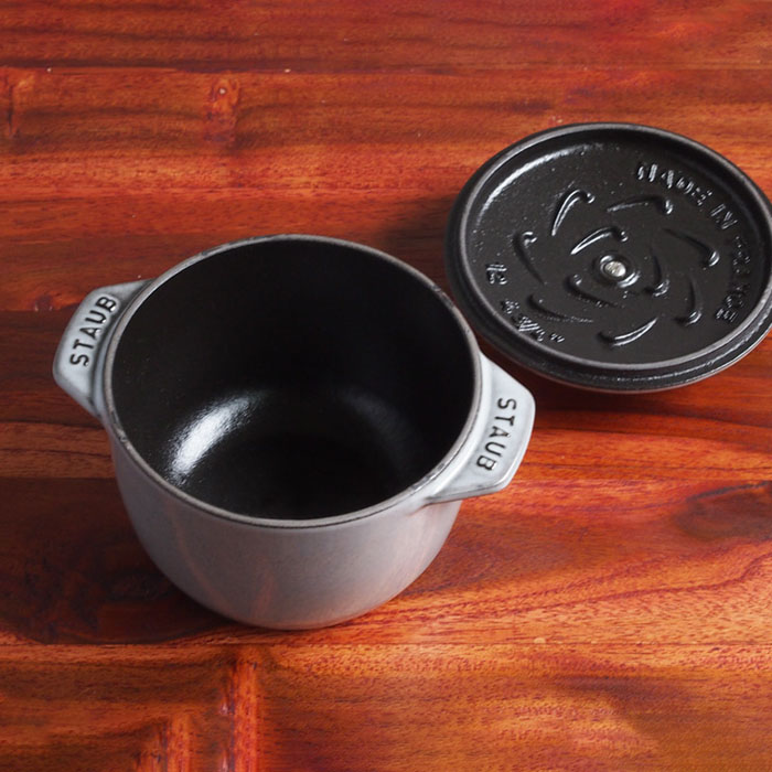 楽天市場】ストウブ ラ ココット デ ゴハン S 12cm グレー / staub