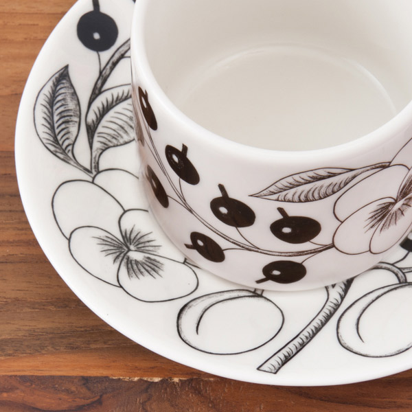 楽天市場】□アラビア ブラック パラティッシ コーヒーカップ