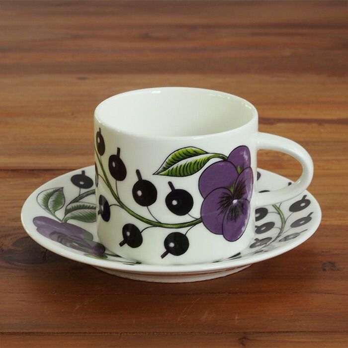 楽天市場】□アラビア パープル パラティッシ コーヒーカップ