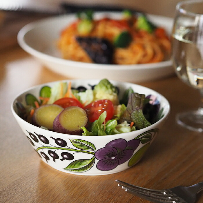 楽天市場】アラビア パープル パラティッシ ボウル 13cm / ARABIA