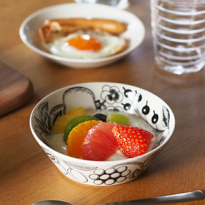 楽天市場】アラビア ブラック パラティッシ ボウル 13cm / ARABIA