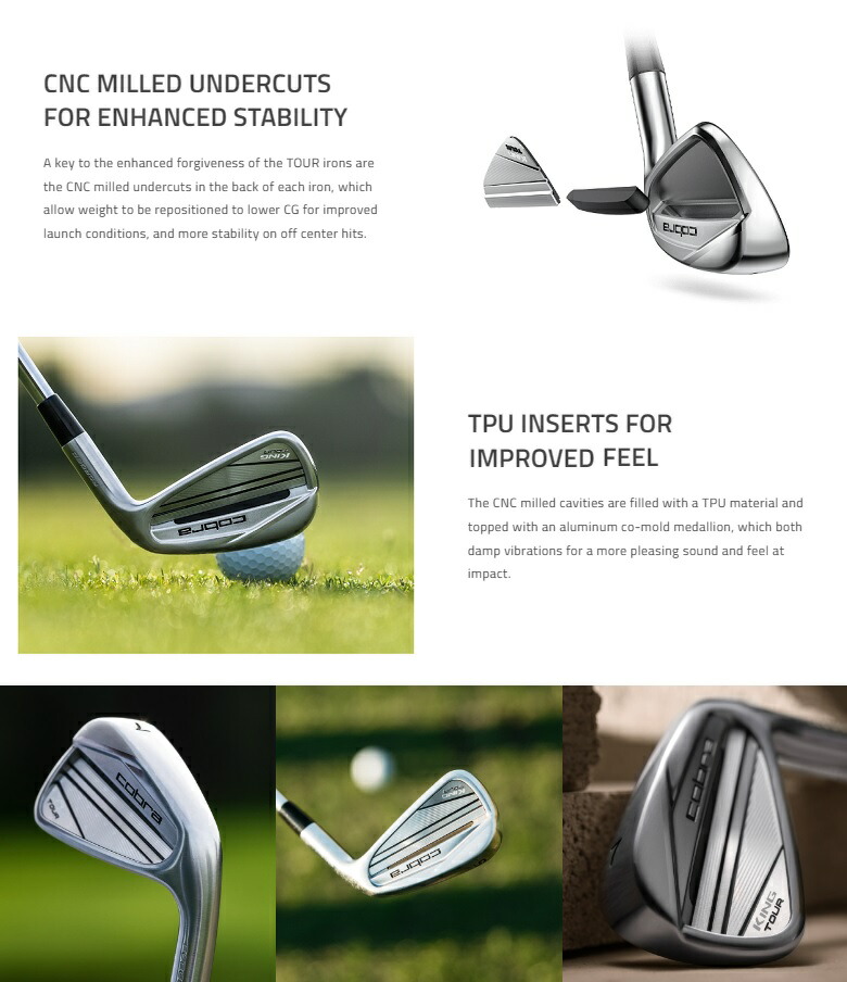 楽天市場】Cobra Golf KING Tour Iron コブラ キング ツアー アイアン