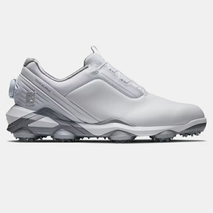 楽天市場】FootJoy Tour Alpha Boa Golf Shoes (White/Gray) フット