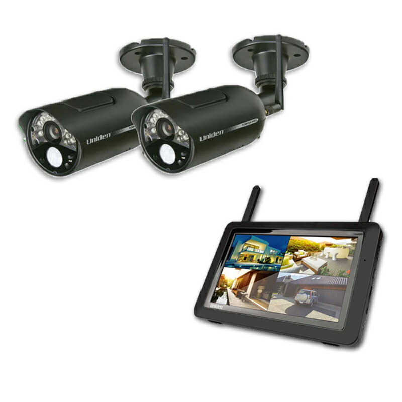 楽天市場】ユニデン 防犯カメラ ワイヤレス モニター付き 屋外対応