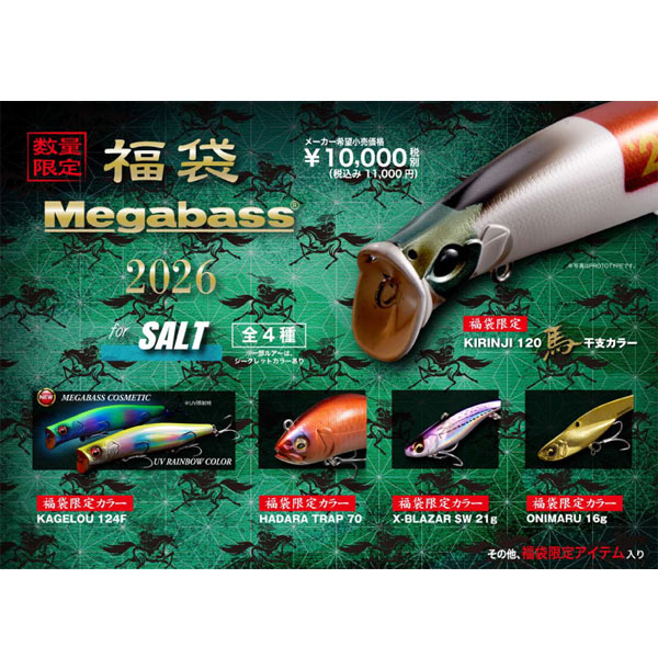 楽天市場】メガバス 福袋 2024の通販
