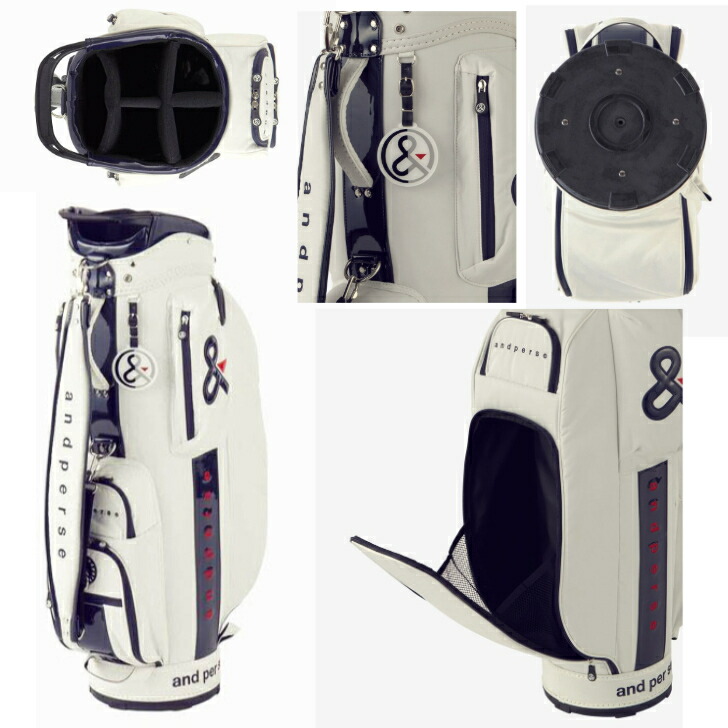 楽天市場】and per se アンパスィ キャディバッグ AUS7305（ユニ