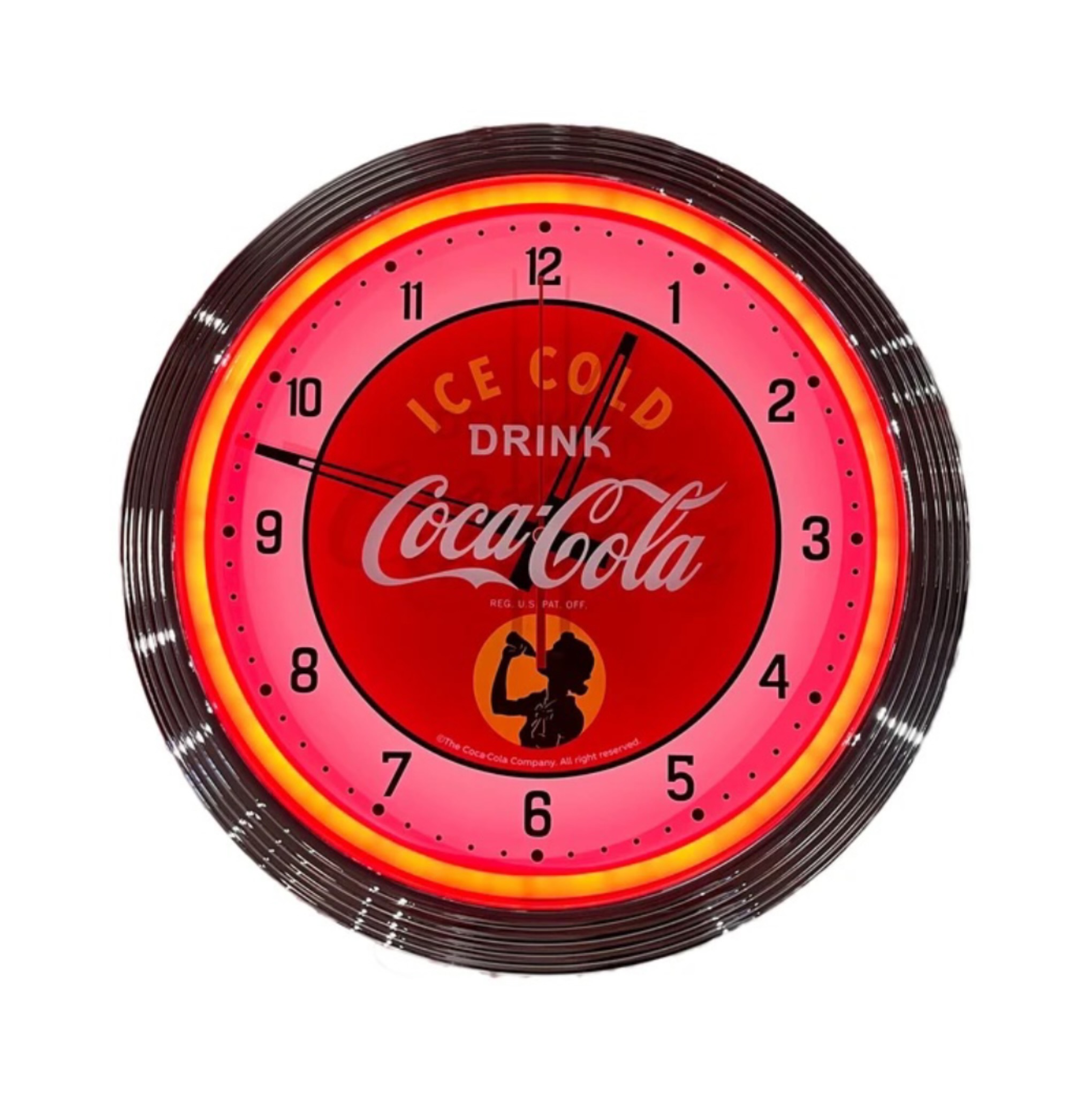 楽天市場】【コカ・コーラ】【ネオネオンクロック】 アメリカン雑貨