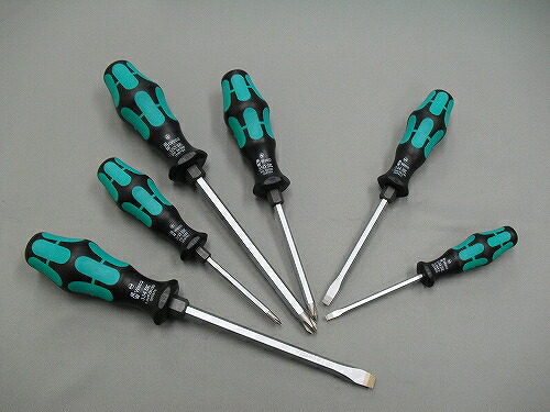 楽天市場】Wera強力型ドライバーセット6本組350SK/334SK/6S : プロ