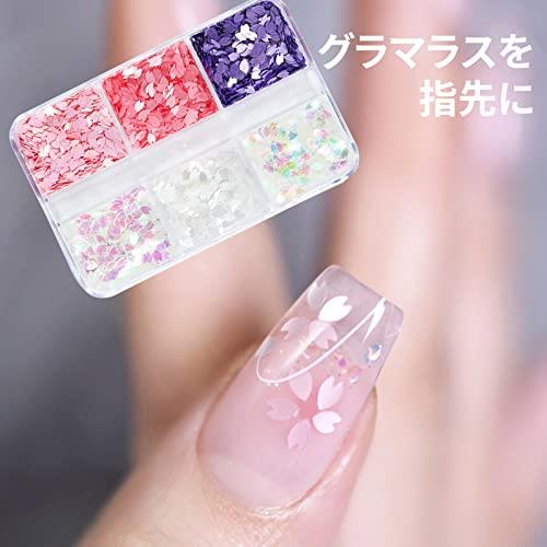 楽天市場】ネイルパーツ 桜 ホログラム 桜の花 立体 ネイルデコパーツ