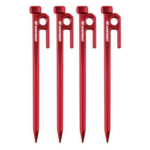 楽天市場】【業界初】AVOFOREST 鍛造ペグ アルミ製 ペグ キャンプペグ