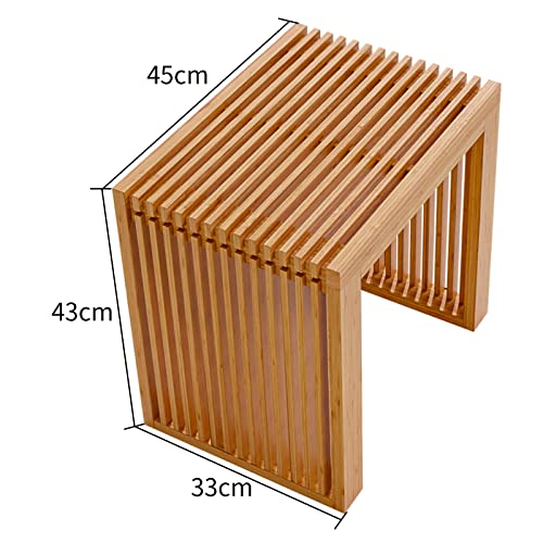 楽天市場】APRTAT 竹製ベンチ 小さい ダイニングベンチ 天然竹材