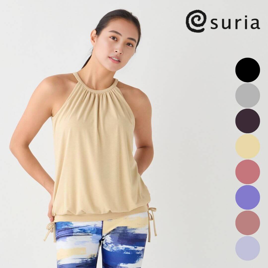 スカーラ 新作新品！カップ付きピラティスヨガウエア ピンク　Mサイズ SUKALA】カップ付きウイングショルダートップス(S・M・Lサイズ