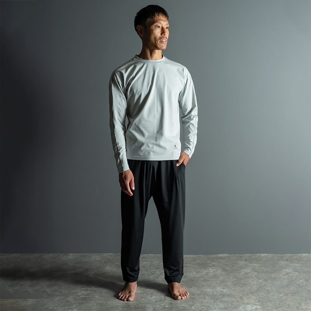 楽天市場】suria スリア セール ヨガウェア トップス ヨガ 長袖 メンズ