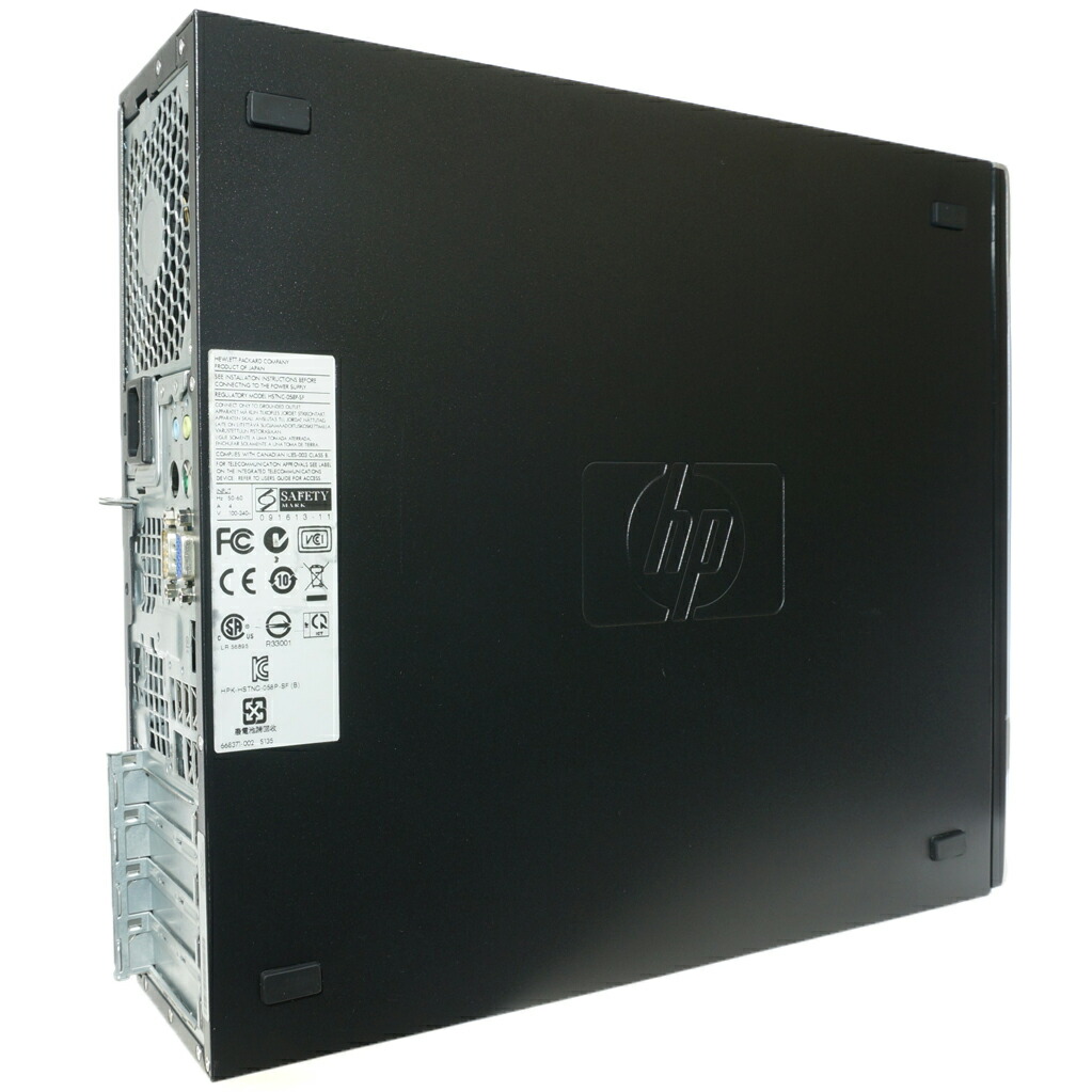 楽天市場】中古 HP Compaq 6000 Pro SFF PC XPPro搭載 HDD・メモリ新品