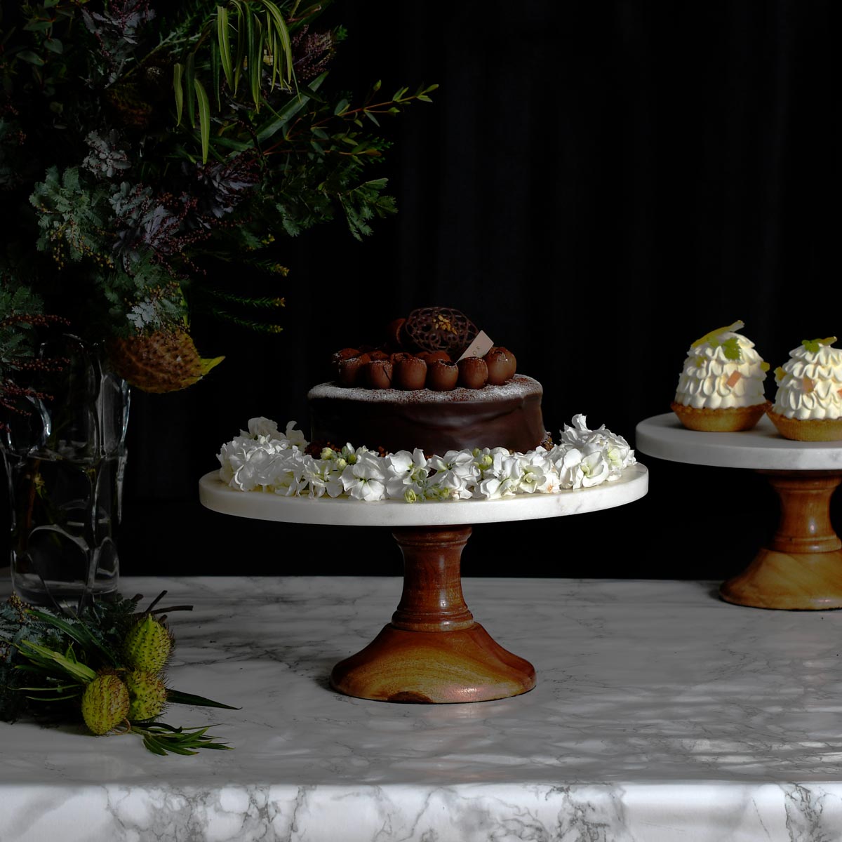 楽天市場】Queen Ann クイーンアン マーブルケーキスタンドL QA-SKW