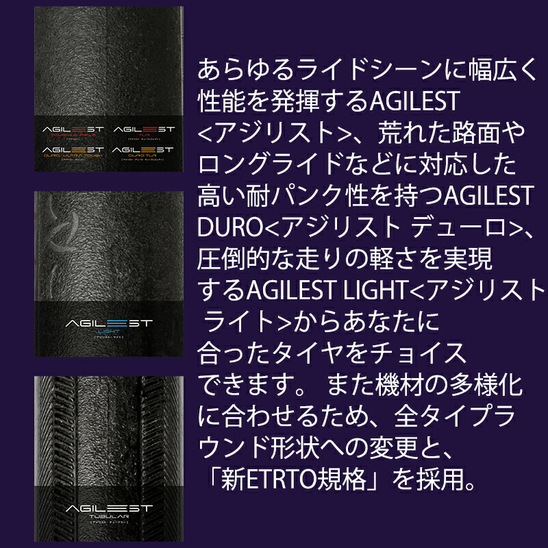 楽天市場】パナレーサー AGILEST TUBULAR（アジリストチューブラー