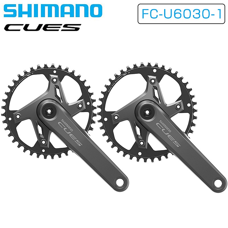 楽天市場】シマノ FC-U6030-1 クランクセット9/10/11スピード 40T 42T